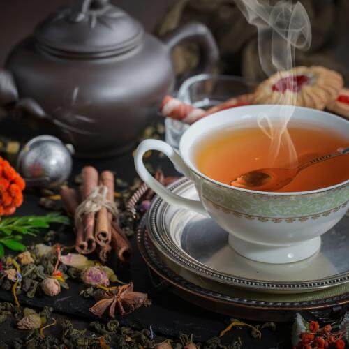 Tradiční čaje s kořením