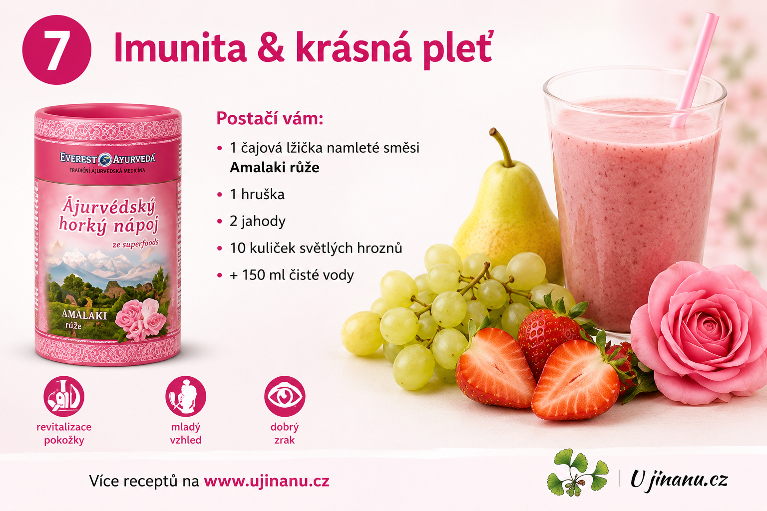 Ayurvédská smoothies - koktejly na posílení imunity
