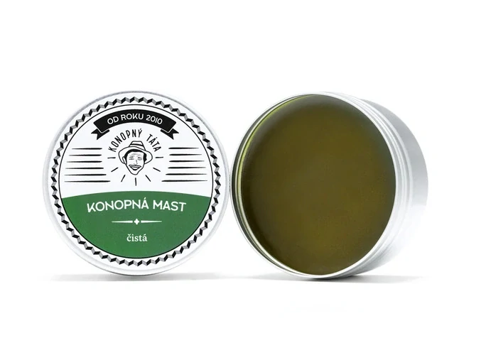 Konopná mast čistá 80 ml