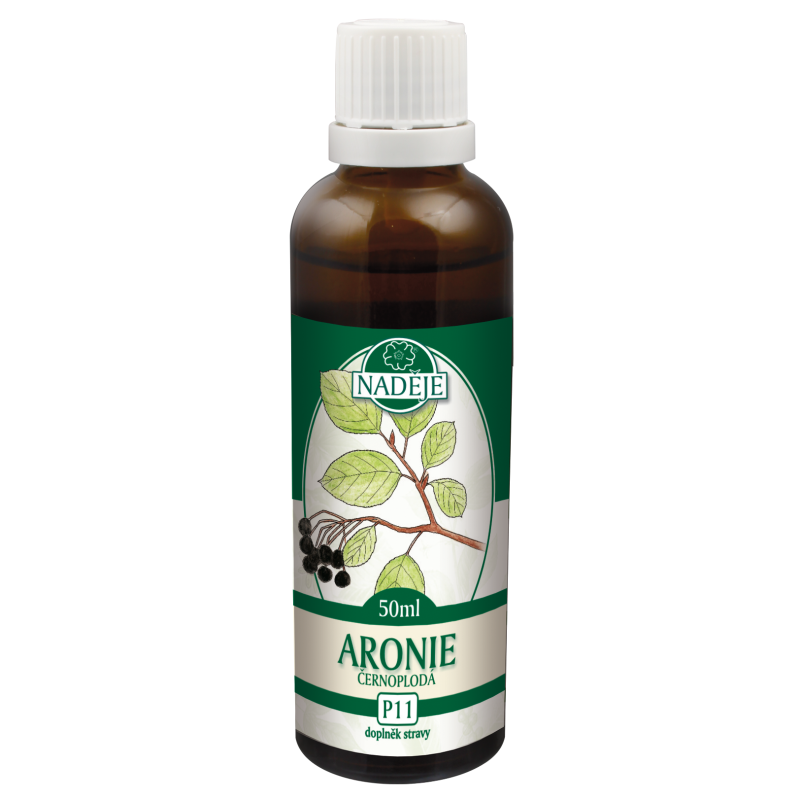 Černý jeřáb - ARONIE - tinktura z pupenů 50ml