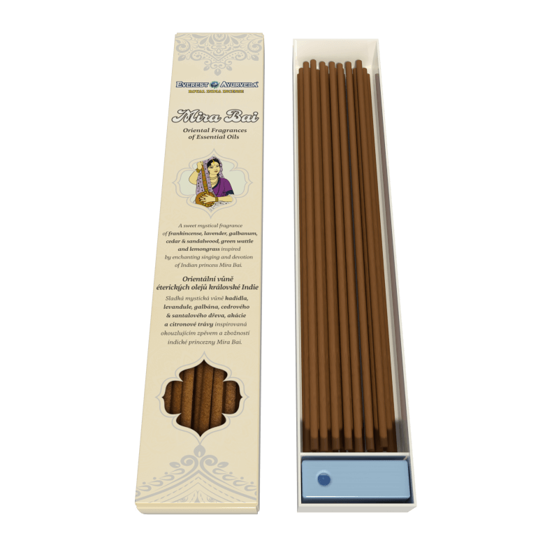 Přírodní vonné tyčinky - MIRA BAI - Mystická vůně kadidla