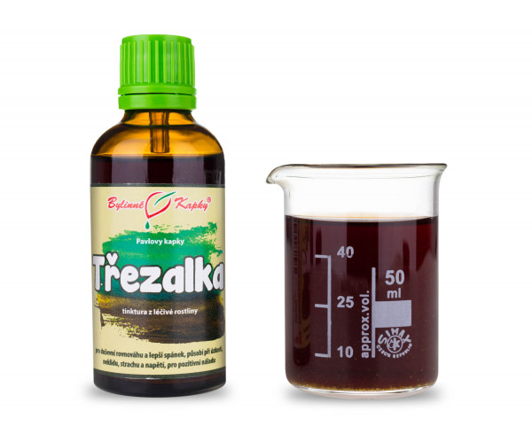 Třezalka - bylinné kapky (tinktura) 50 ml