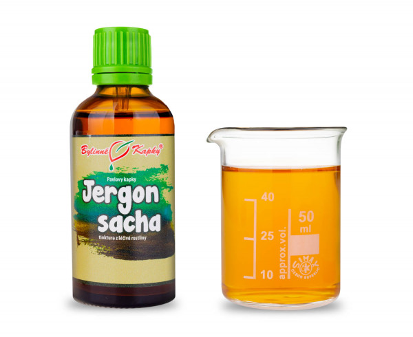 Jergon sacha - bylinné kapky (tinktura) 50 ml