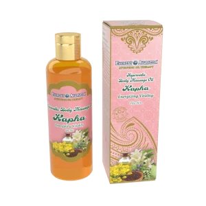 KAPHA tělový OLEJ Povzbuzení & vitalita - Revitalizující olej pro mastnou pokožku
