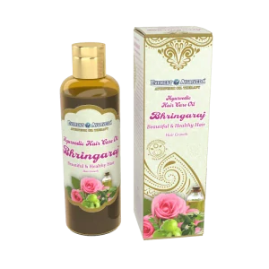 BHRINGARAJ vlasový OLEJ Krásné & zdravé vlasy