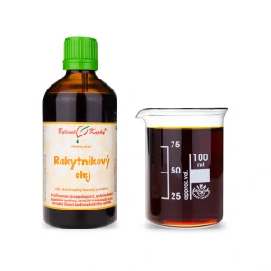 Rakytníkový olej 100 ml - přírodní za studena lisovaný 
