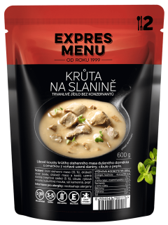 Krůta na slanině (2 porce)