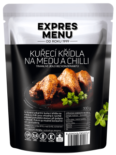 Kuřecí křídla na medu a chilli - Vhodné pro SCD